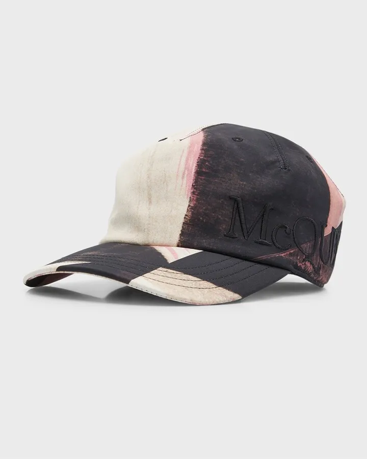 Men's Brushstroke Maxi-Logo Baseball Hat