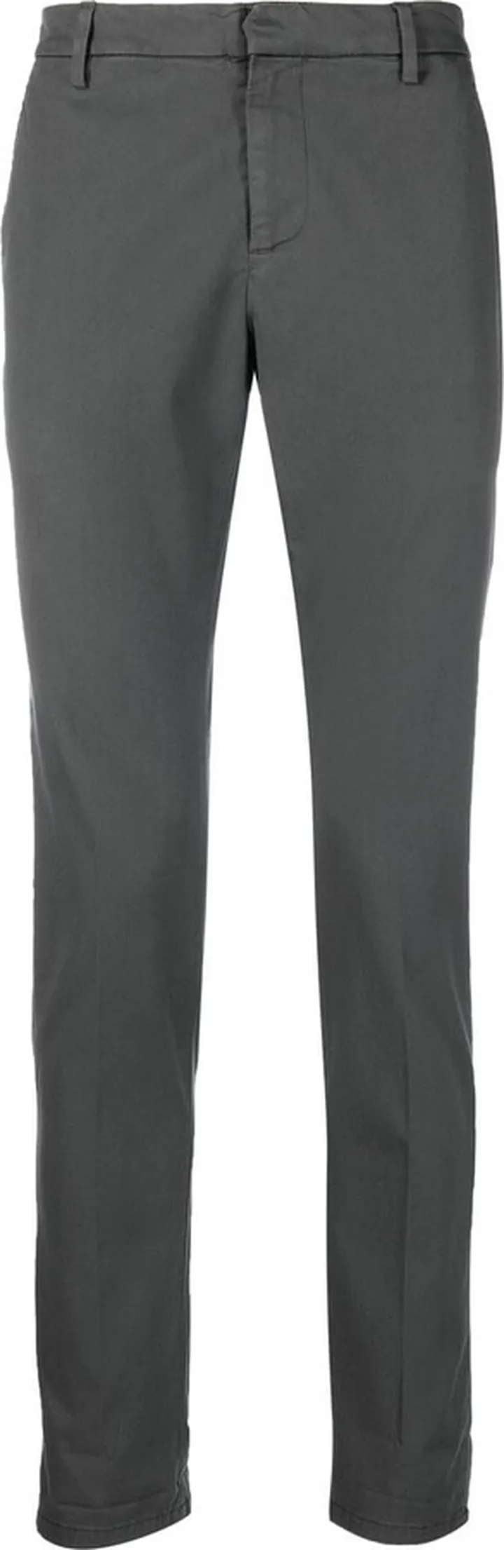 Straight-Leg Cotton Trousers