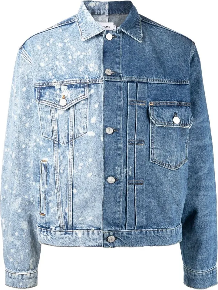 Two-Tone Denim Jacket