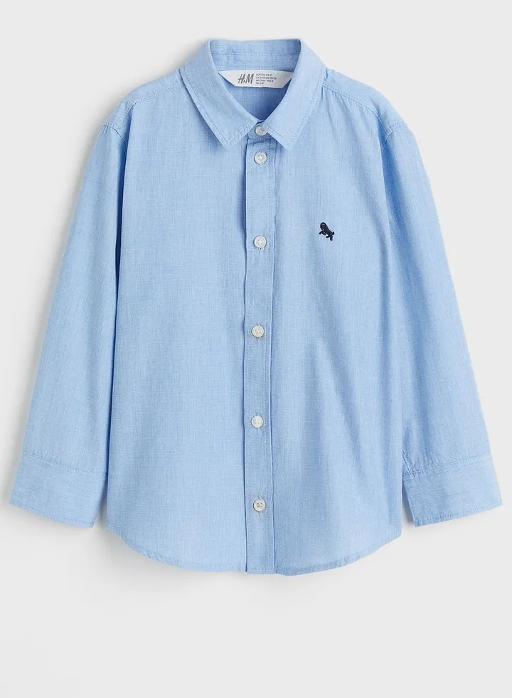 Kids Essential Cotton Shirt
