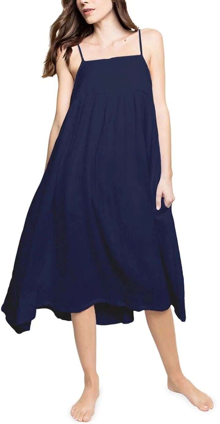 Serene Cotton Gauze Nightgown