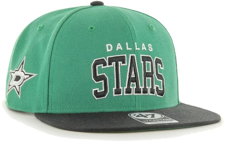 Men's '47 Kelly Green Dallas Stars Captain Snapback Hat