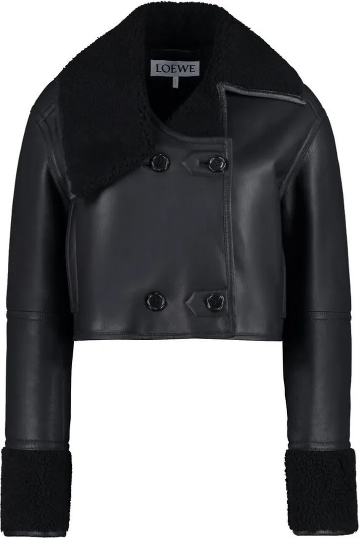 Loewe Double-Breasted Cropped Jacket