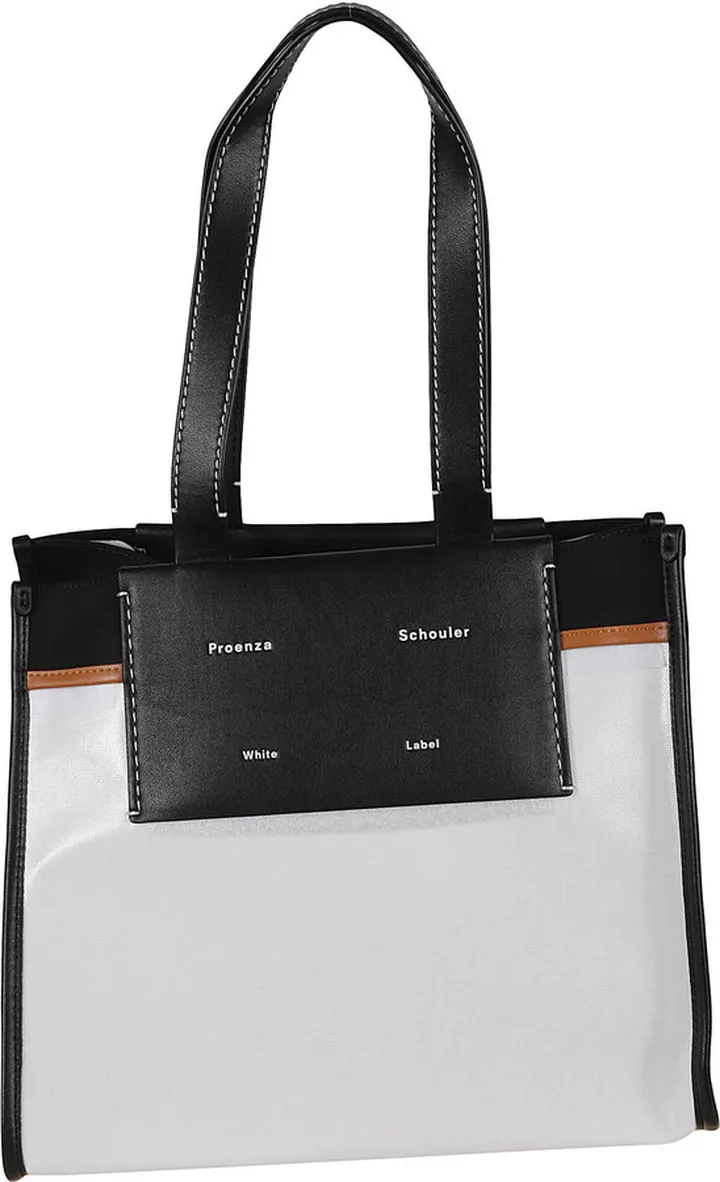 Large Morris Coated Canvas Tote