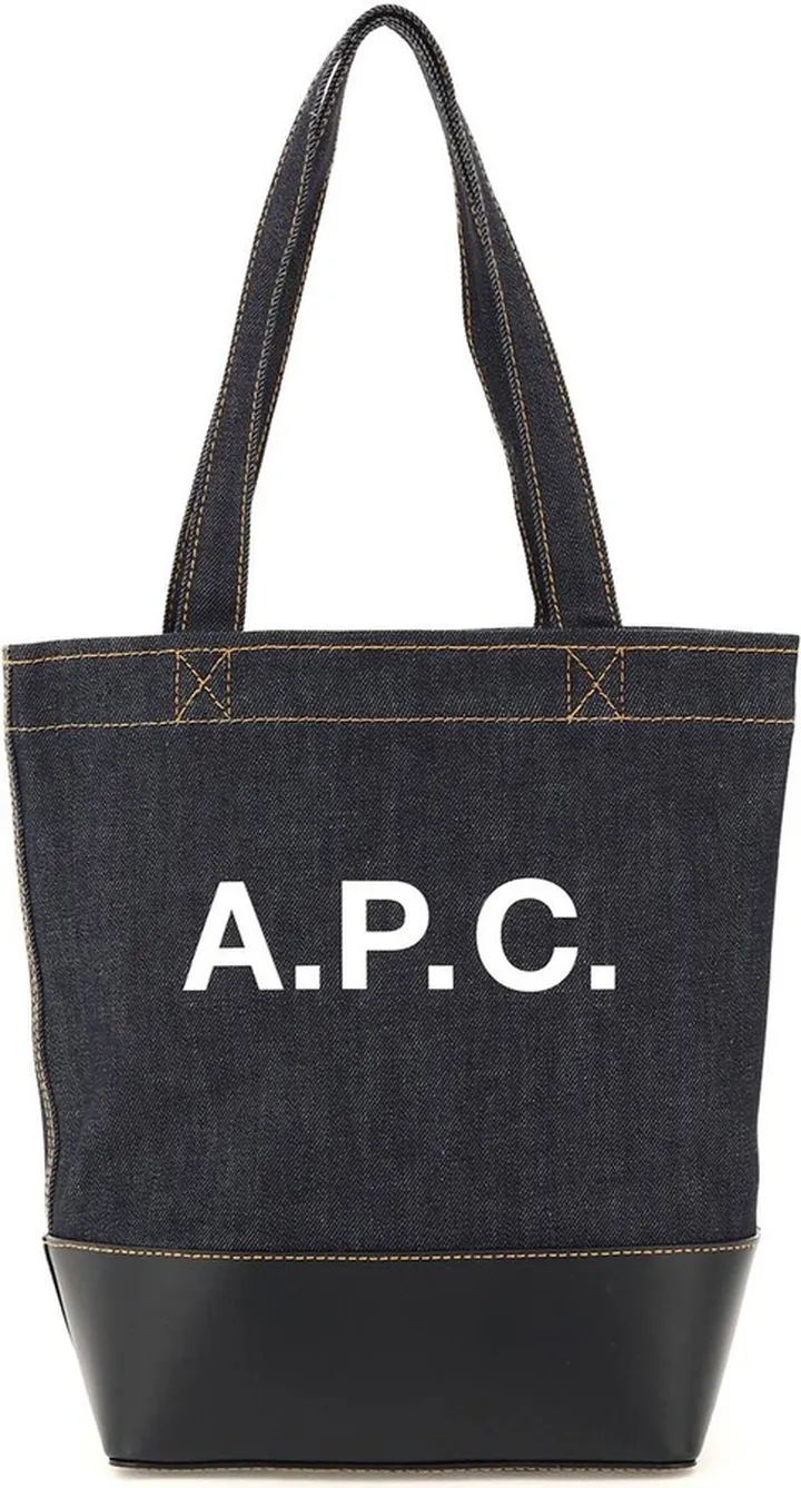 Axel Small Denim Tote Bag
