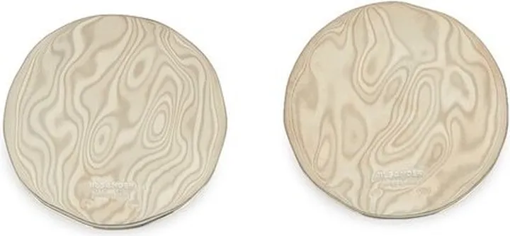 Jil Sander Logo Engraved Earrings