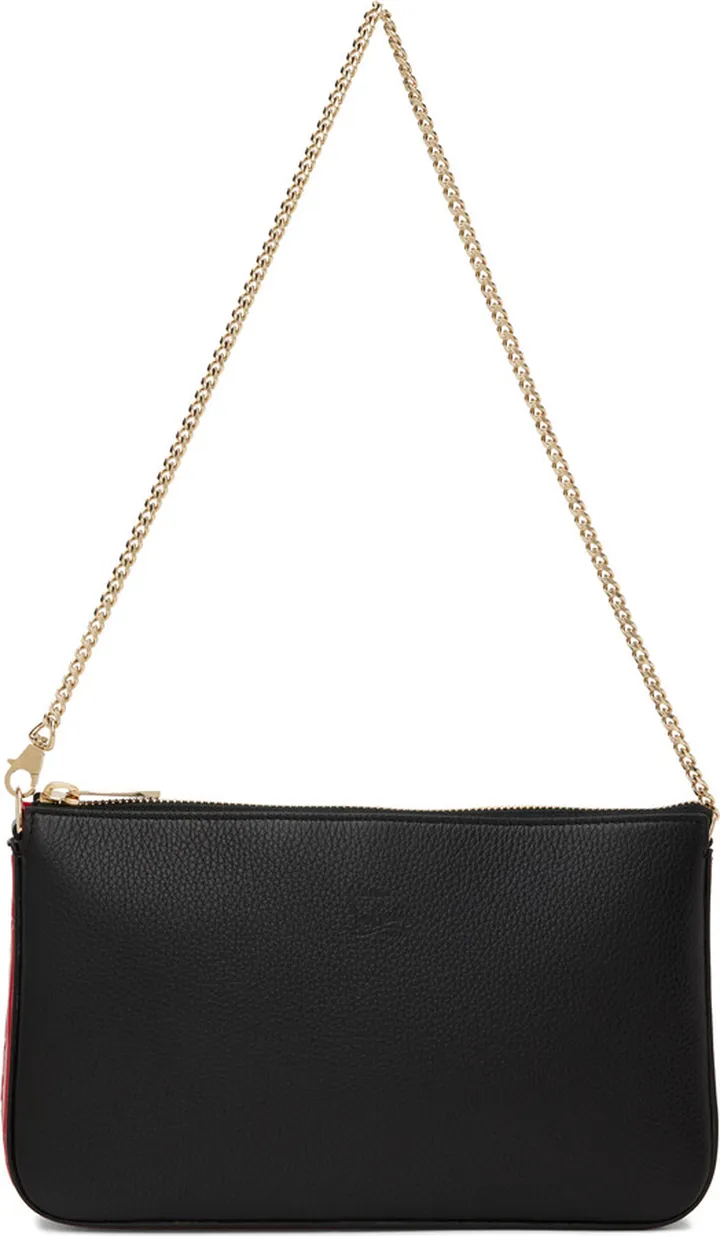 Christian Louboutin Black & Red Loubila Pouch
