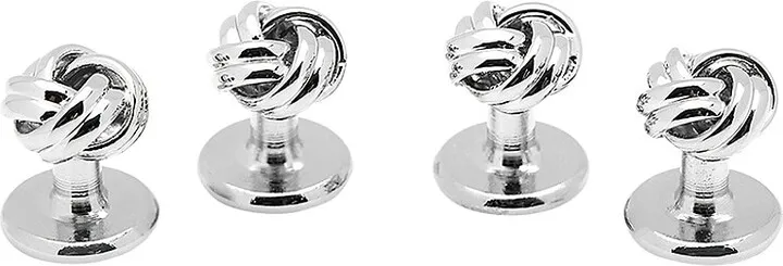 Reorder Tuxedo Knot Studs