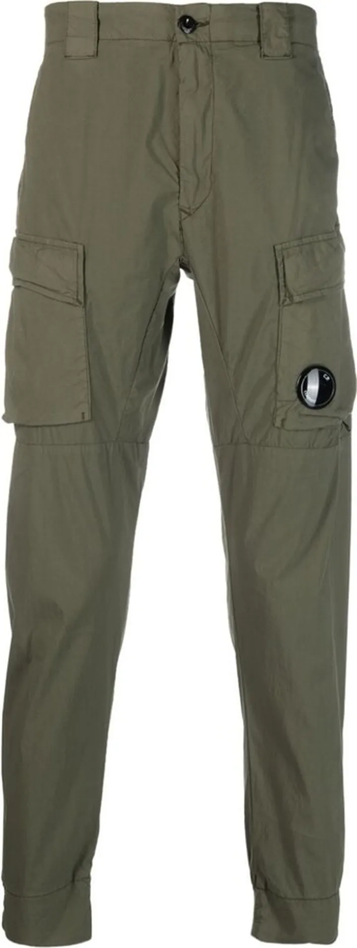 Logo-Patch Tapered Trousers