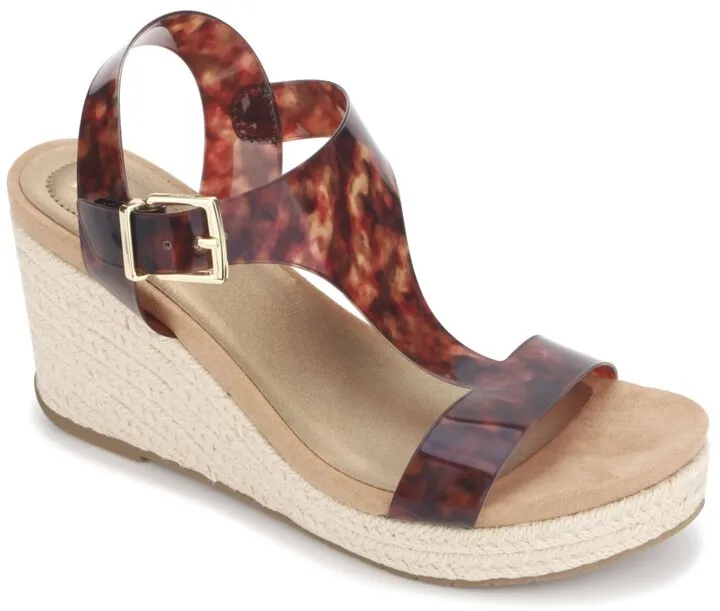 Kenneth Cole Reaction Women's Card Wedge Espadrille Sandal Women's Shoes