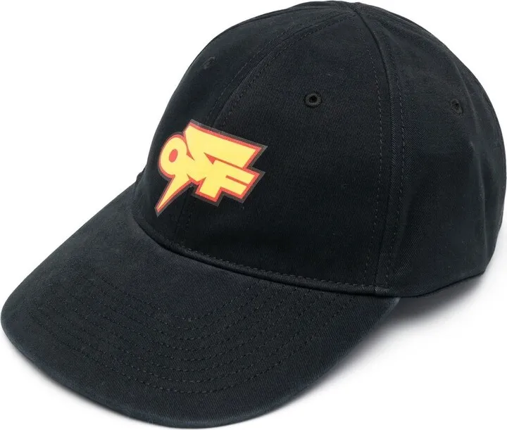 Thunder graphic-print cap
