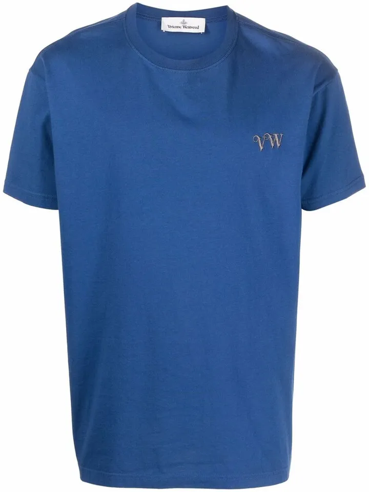 embroidered-logo organic-cotton T-Shirt
