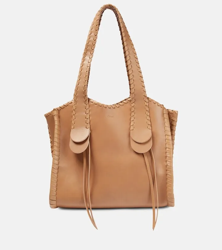 Mony Medium leather tote bag