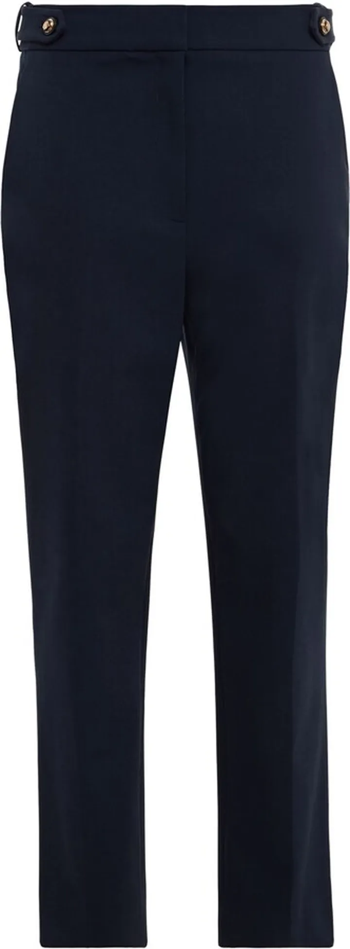 Cropped Pants Navy Blue