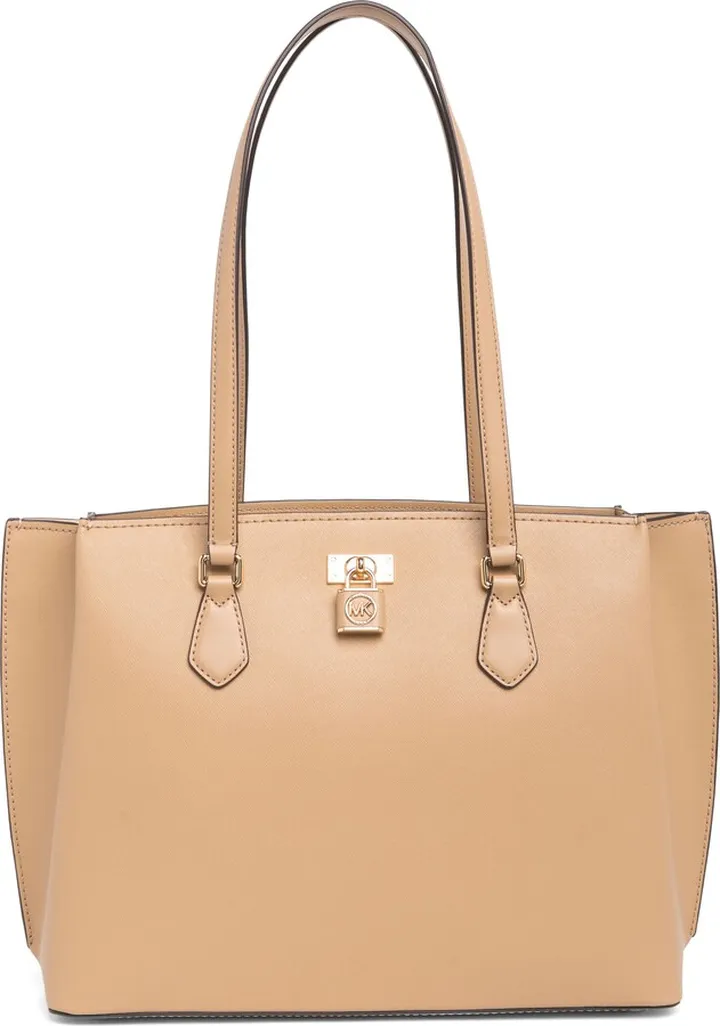 Large Ruby Leather Tote