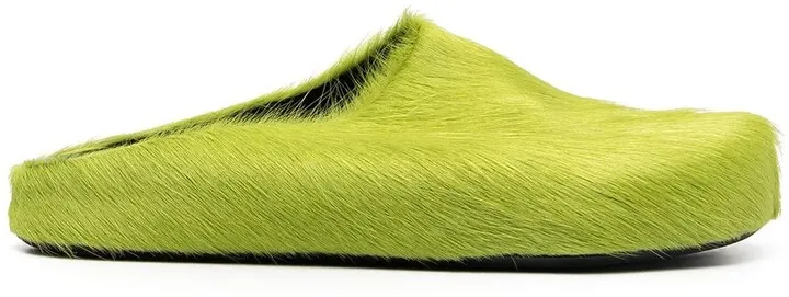 Calf Hair Slippers
