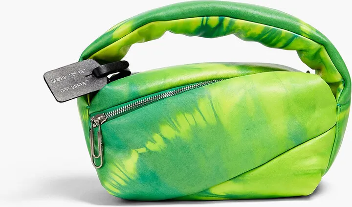 Pump 24 tie-dyed padded leather tote