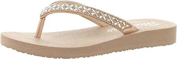 Skechers Cali Women's womens Meditation - Lotus Bae Flip Flop