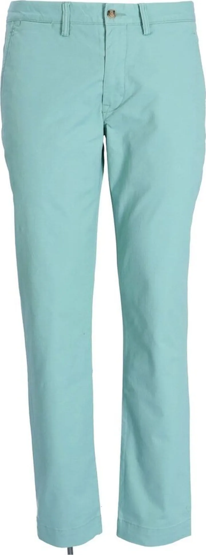 Mid-Rise Straight-Leg Trousers