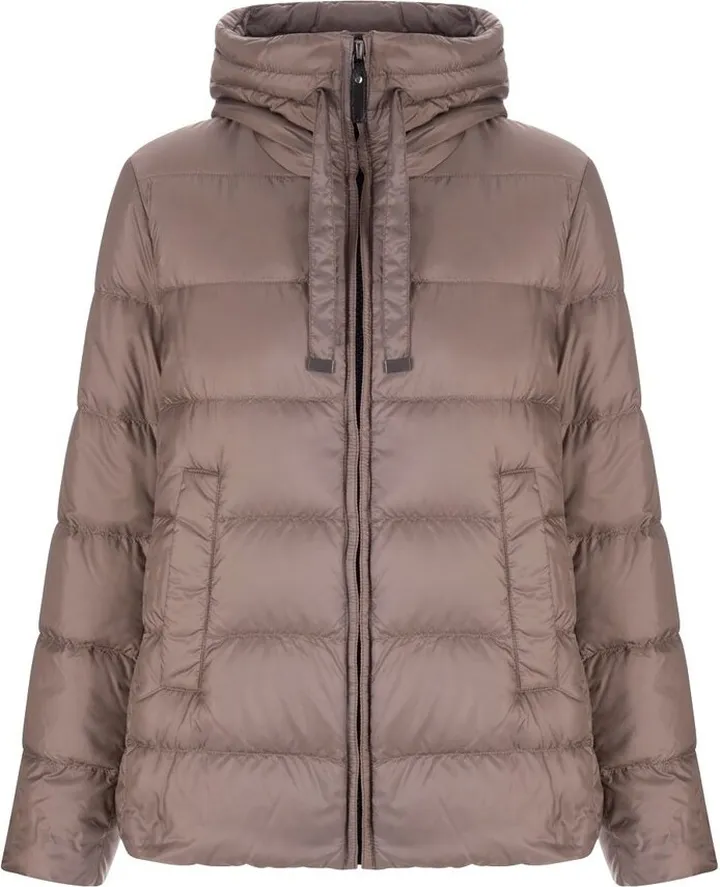 Max Mara Front Zip Hooded Puffer Jacket