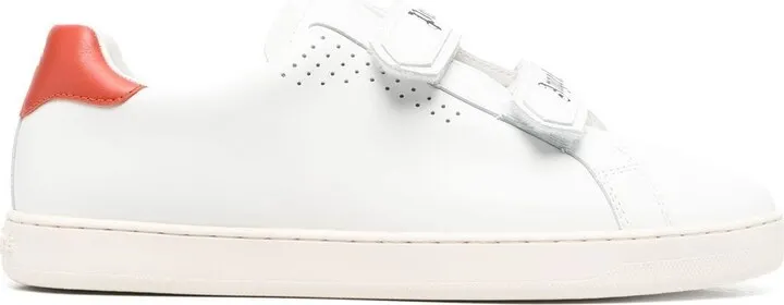 Logo-Strap Low-Top Sneakers
