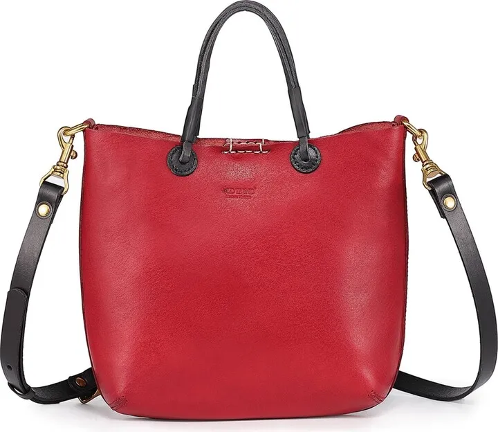 Old Trend Women's Genuine Leather Outwest Mini Tote Bag