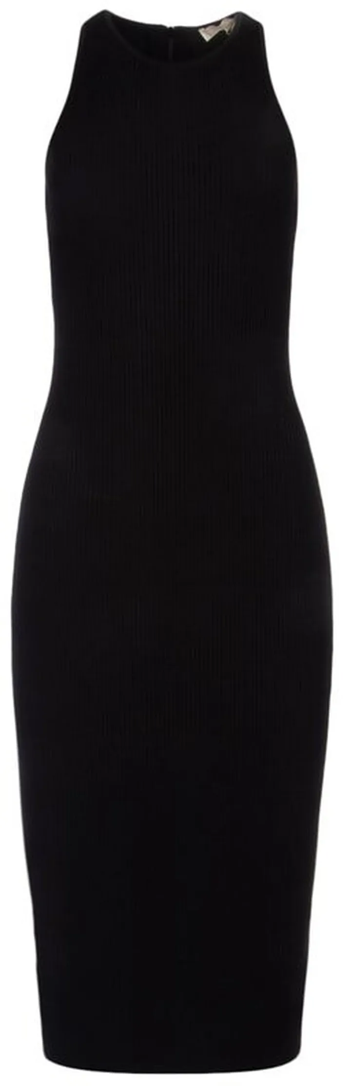 Michael Michael Kors Sleeveless Ribbed Knit Midi Dress