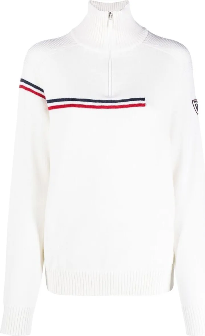 Major short zip-up sweater