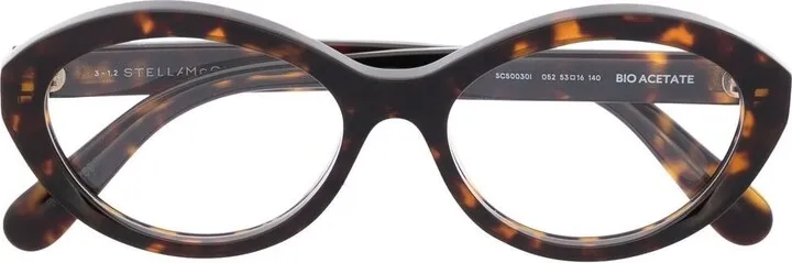 Oval-Frame Glasses