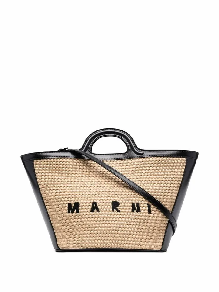 Embroidered-Logo Tote Bag
