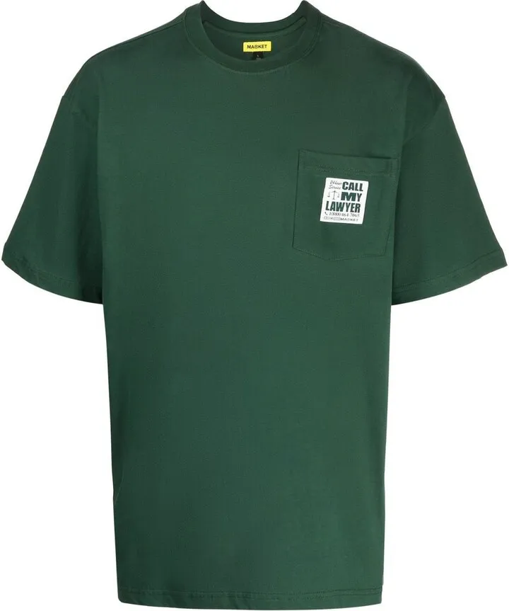 graphic-print cotton T-shirt