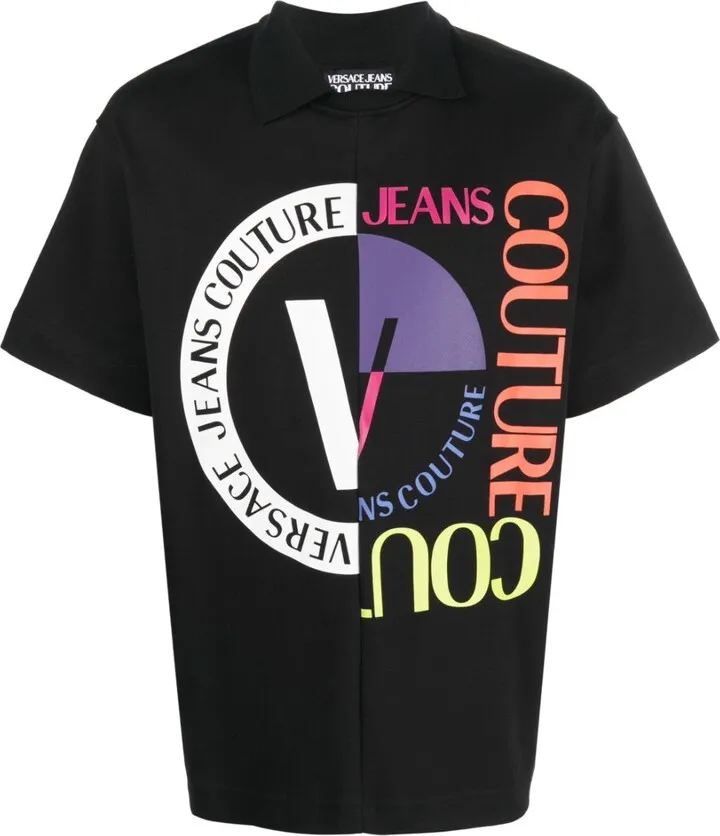 logo-print cotton T-shirt