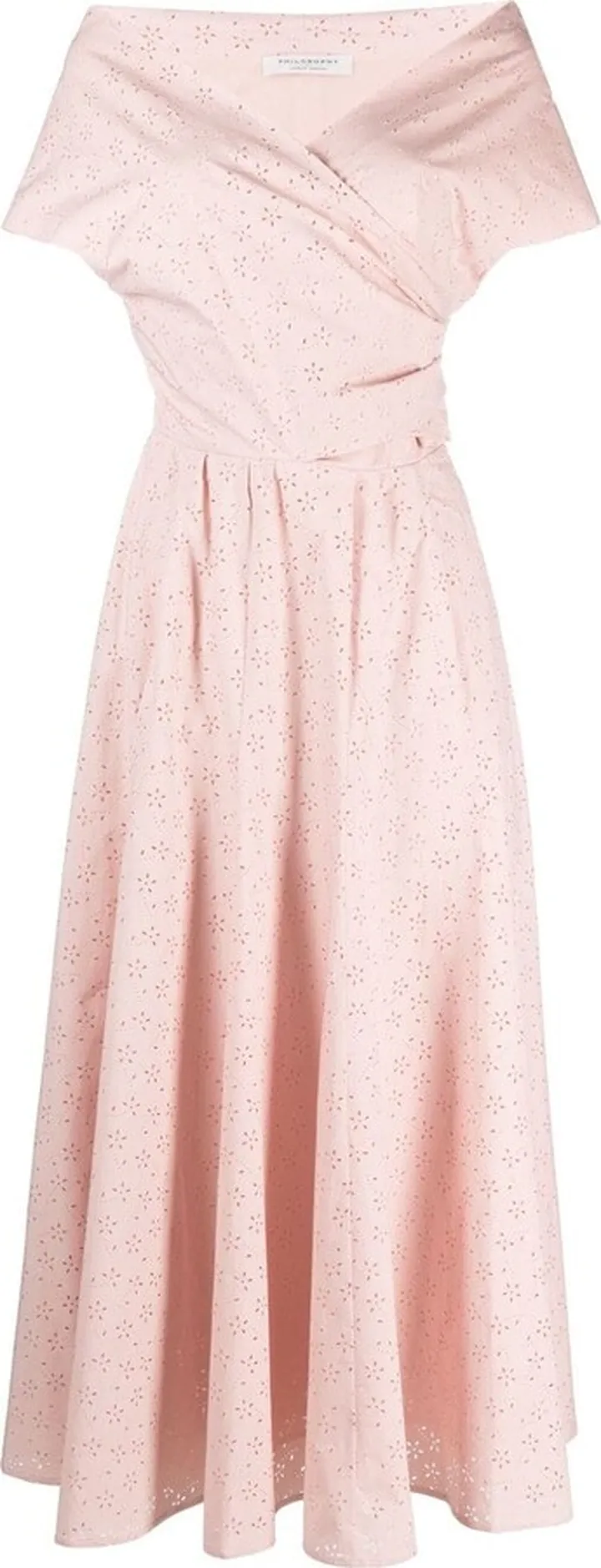 Broderie-Anglaise Long Dress
