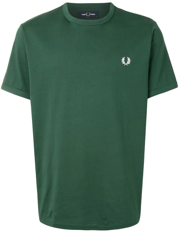 embroidered logo cotton T-shirt