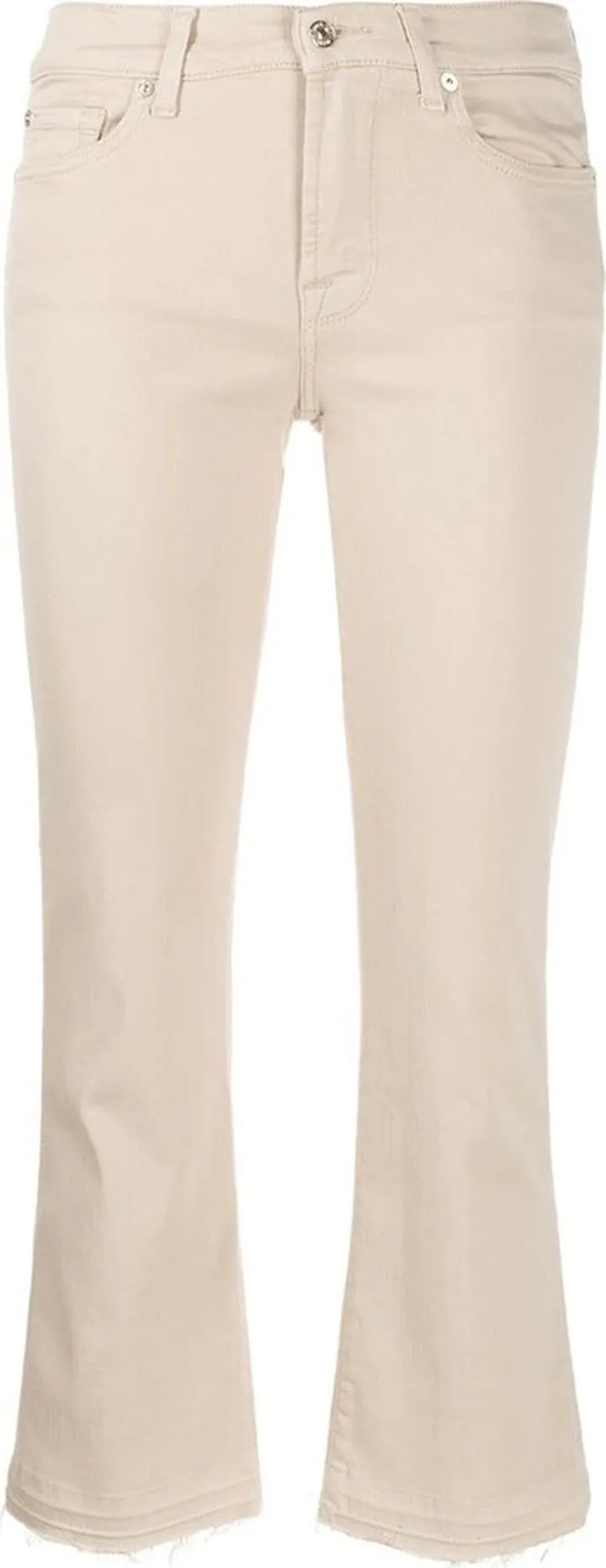 Slim-Fit Cropped Jeans