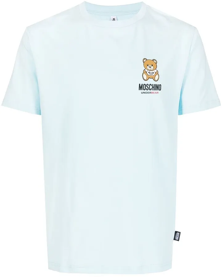logo-print lounge T-shirt