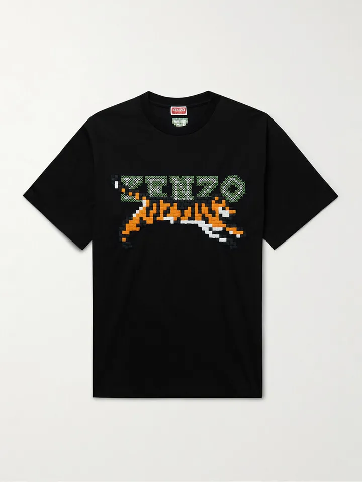 Logo-Embroidered Cotton-Jersey T-Shirt