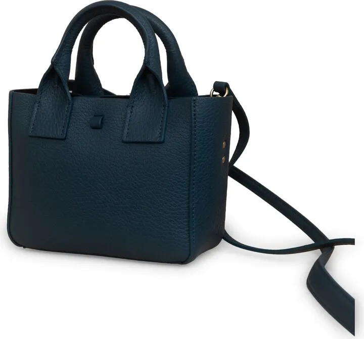 Mini Filippo Leather Tote