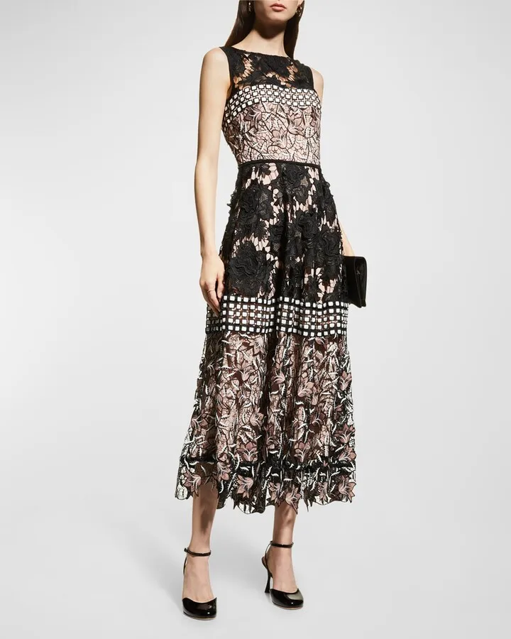 Water Lily Lace Dress