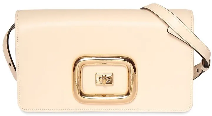Mini Viv' Choc leather shoulder bag