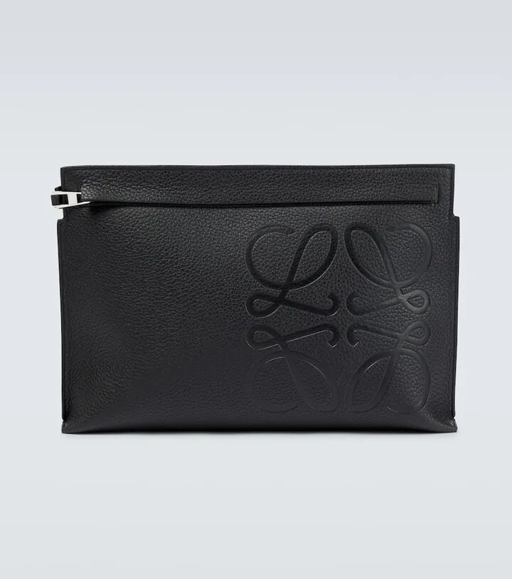 T leather pouch