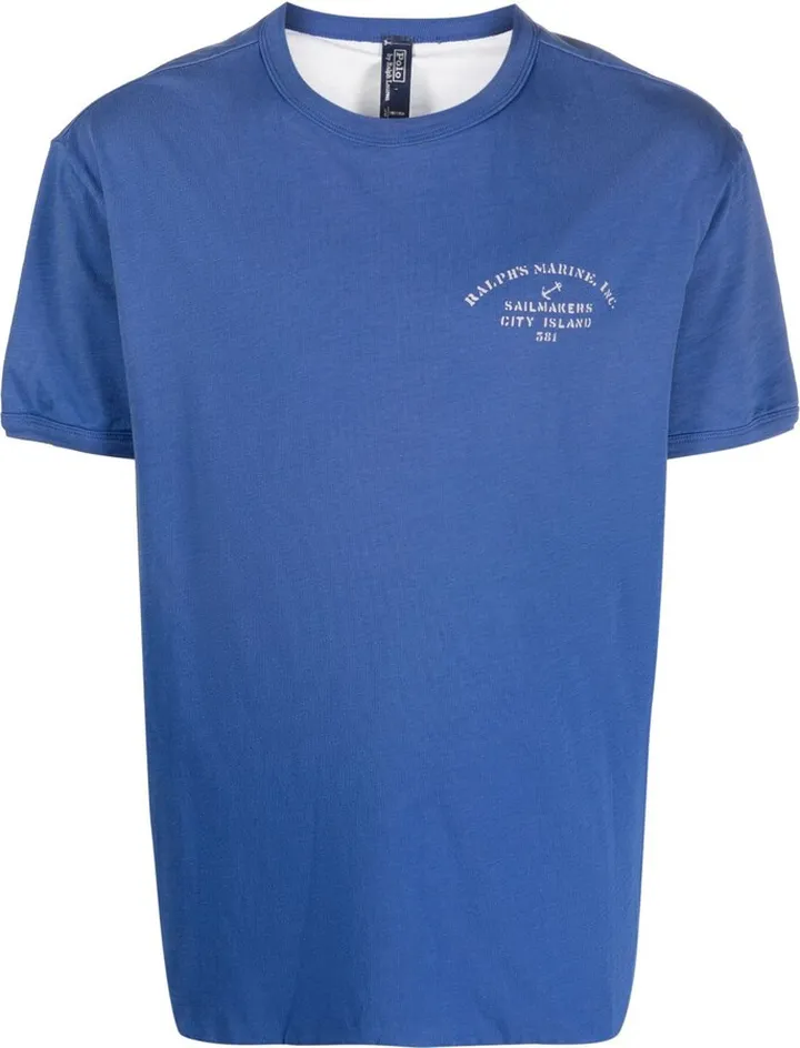logo-print cotton T-shirt