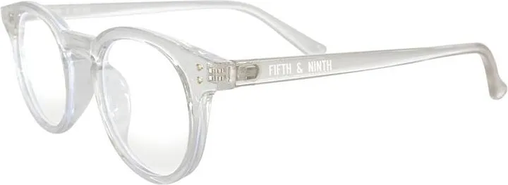 Fifth & Ninth Chandler Blue Light Blocking Glasses - White
