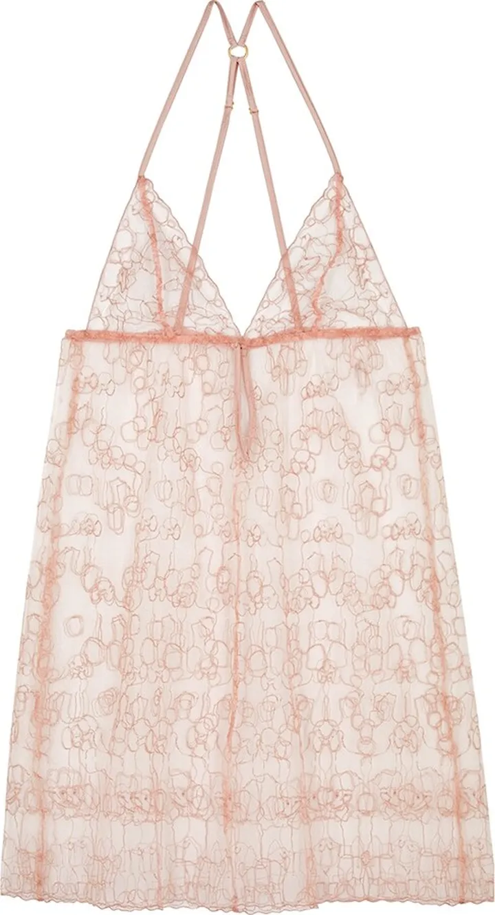 Fleur Of England Maple Embroidered Tulle Chemise