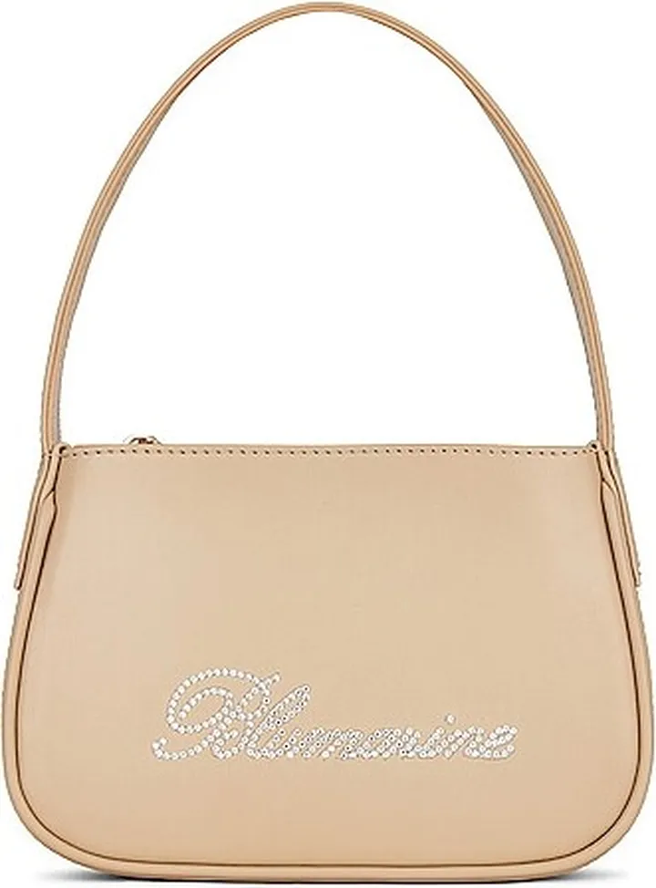 Blumarine Mini Shoulder Bag in Beige
