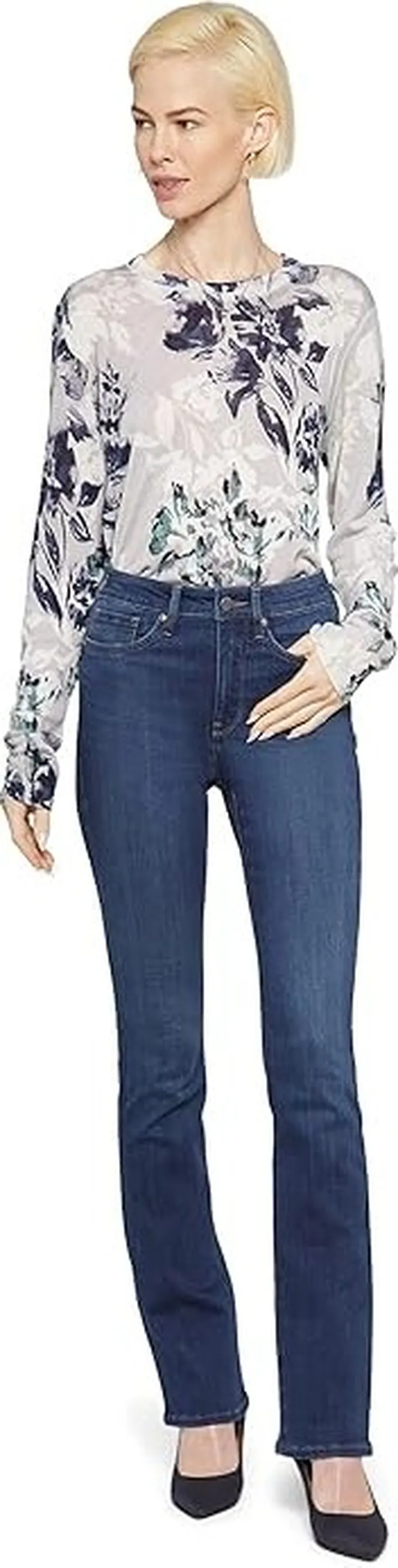 NYDJ Slim Bootcut in Blue Moon (Blue Moon) Women's Jeans