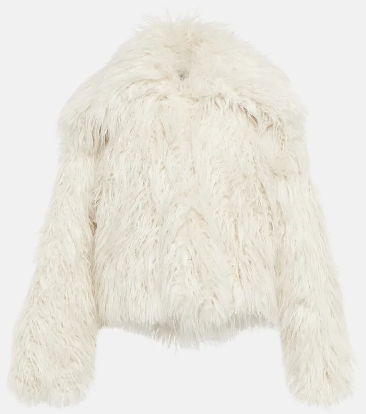 Faux fur jacket
