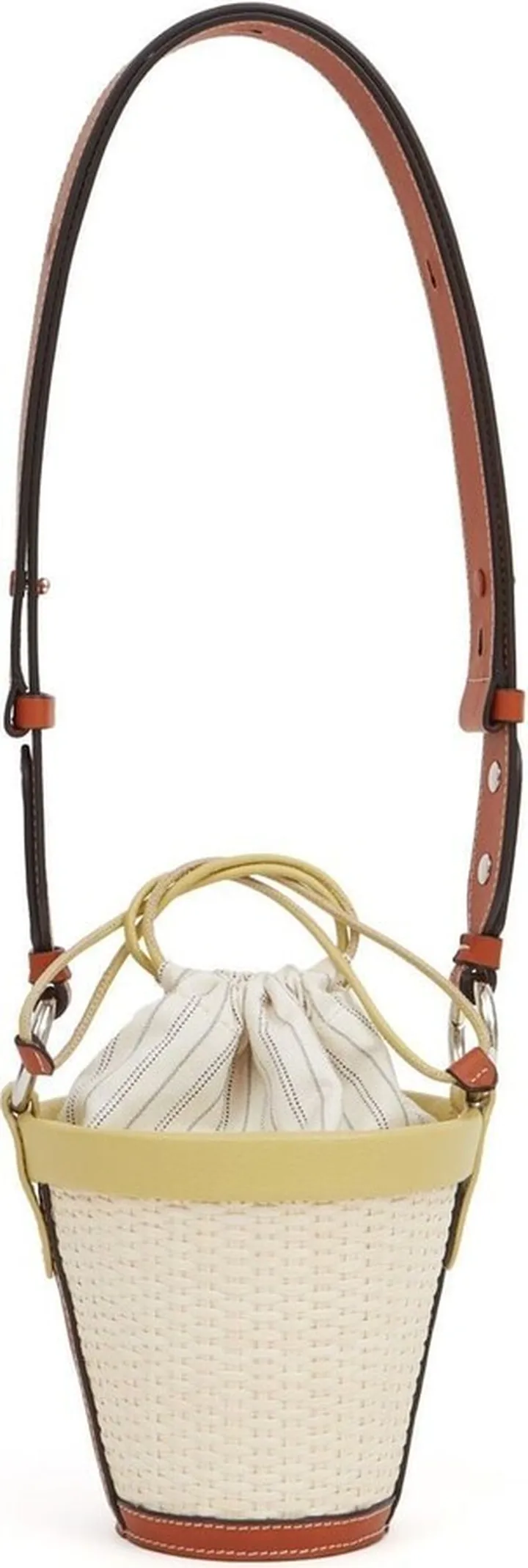 Woven-Raffia Shoulder Bag
