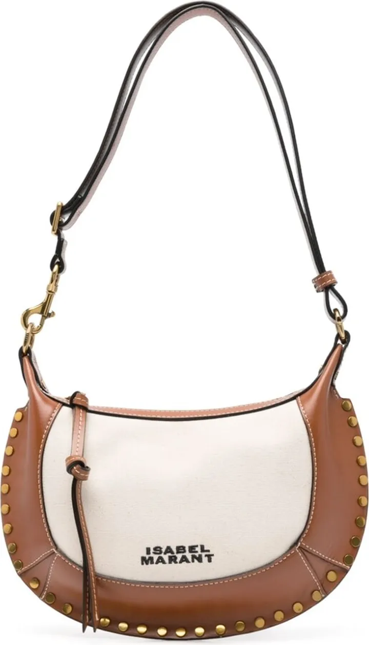 ISABEL MARANT- Oskan Canvas Shoulder Bag