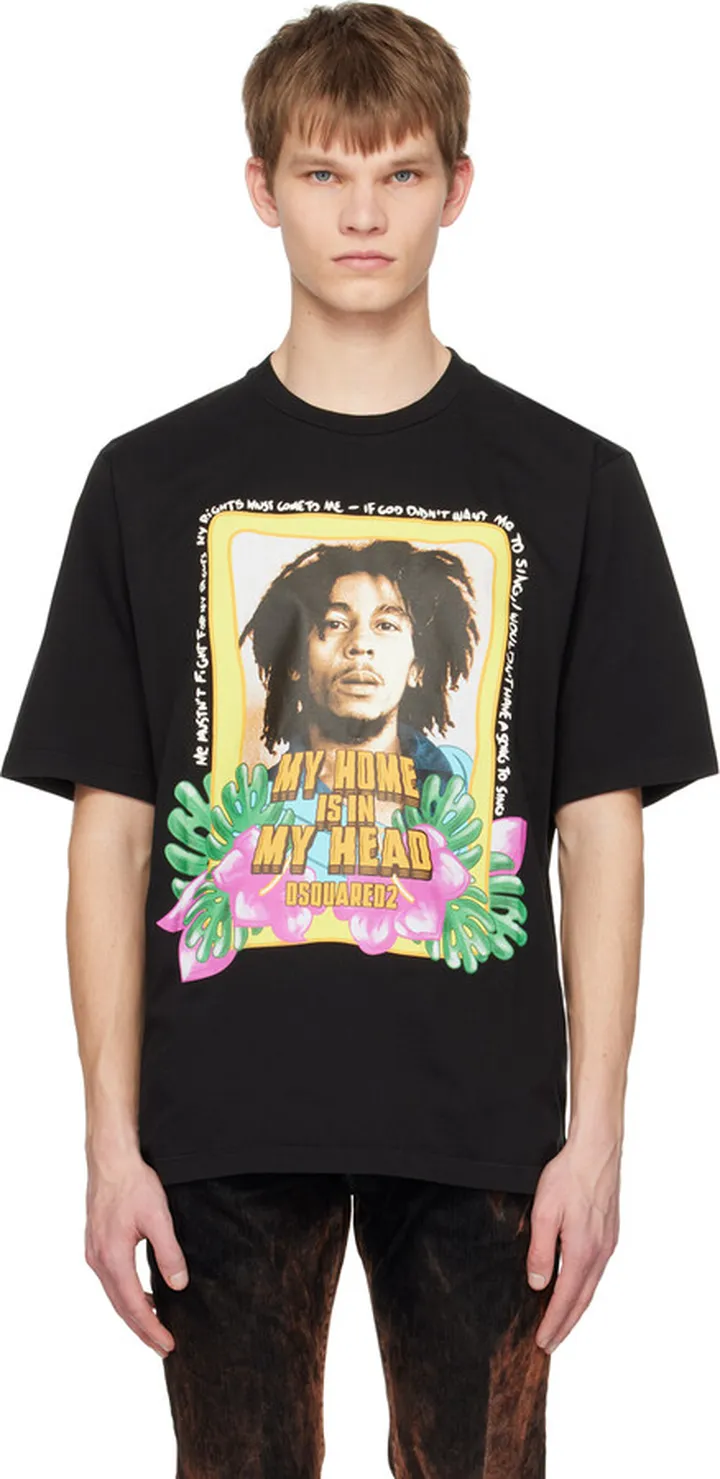 Dsquared2 Black Skater T-Shirt